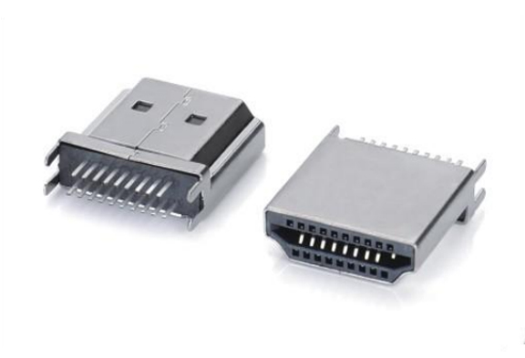 HDMI A TYPE 公头外壳无筋夹板0.8~1.6(直端)